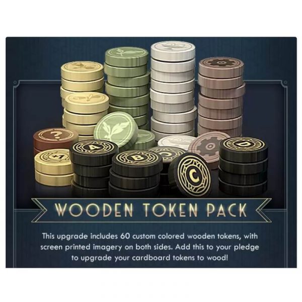 Skyrise collector wooden token pack