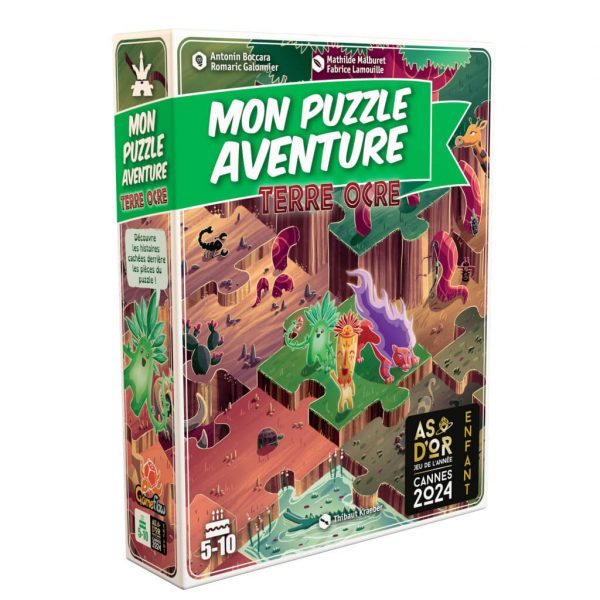 Mon puzzle aventure - voyage en terre ocre