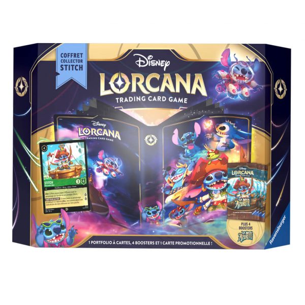 Lorcana coffret collector stitch la mer azurite