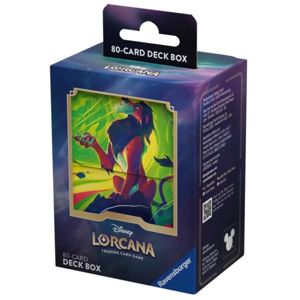 Lorcana deckbox scar