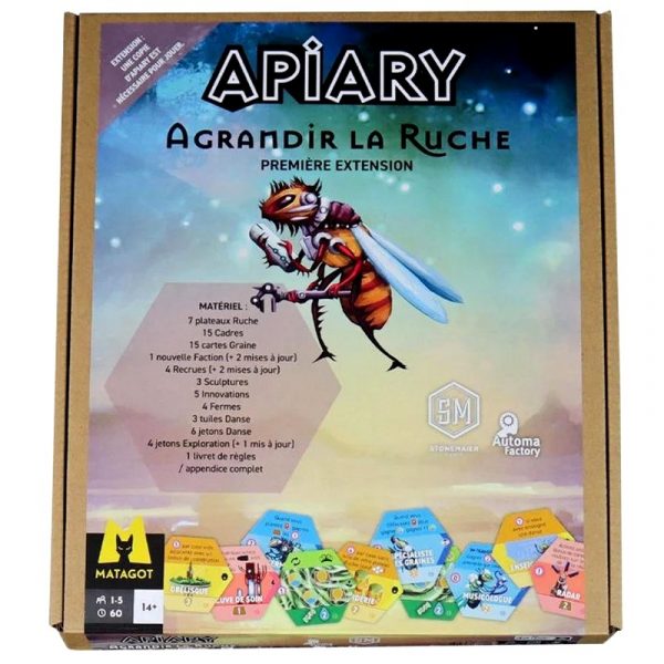 Apiary - agrandir la ruche