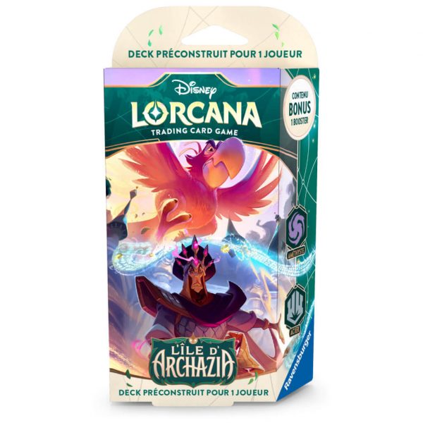 Disney lorcana - starter lago et jafar chapitre 7 l'ile d'archazia