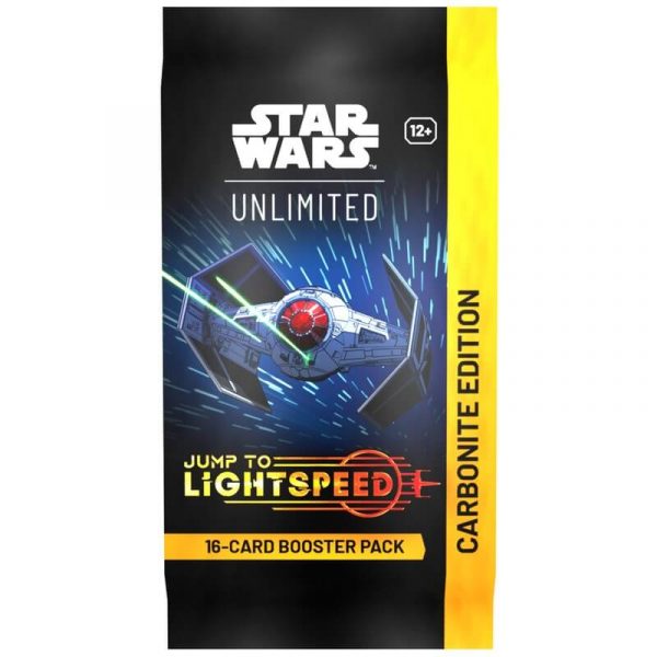 Star wars unlimited -  jump to lightspeed carbonite edition booster