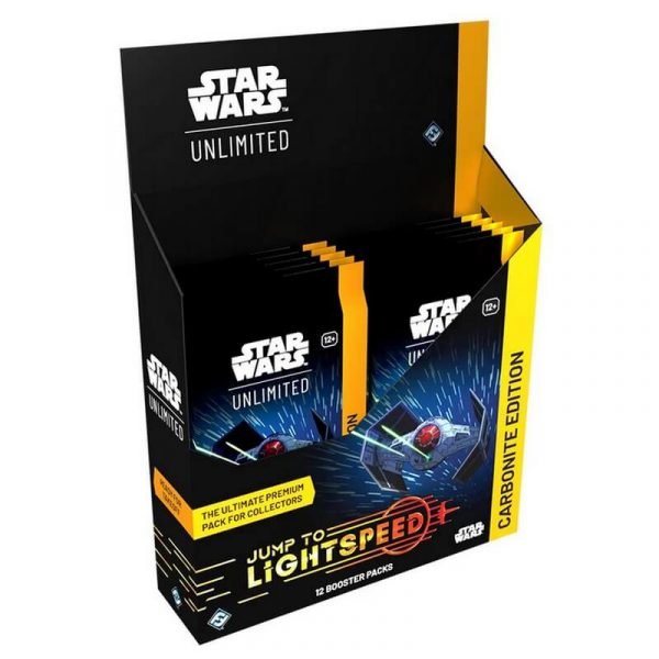 Star wars unlimited -  jump to lightspeed carbonite edition display